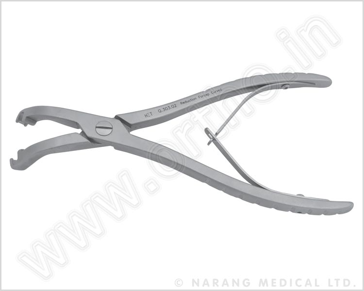 Q.303.02 - Reducción Forcep curvo