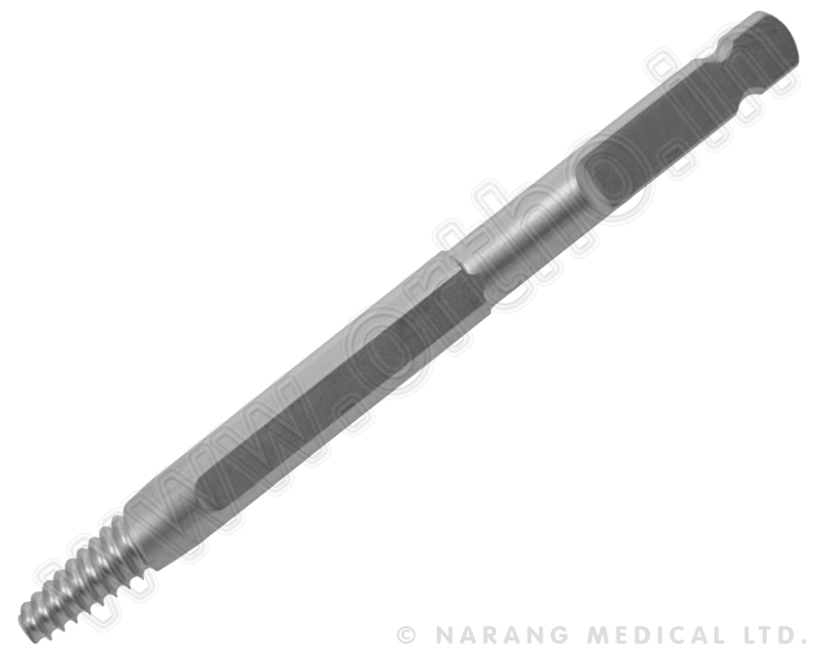 Extraction Screw (Left Hand Thread), Conical, for Screws Ø 4.5mm to 6.5mm